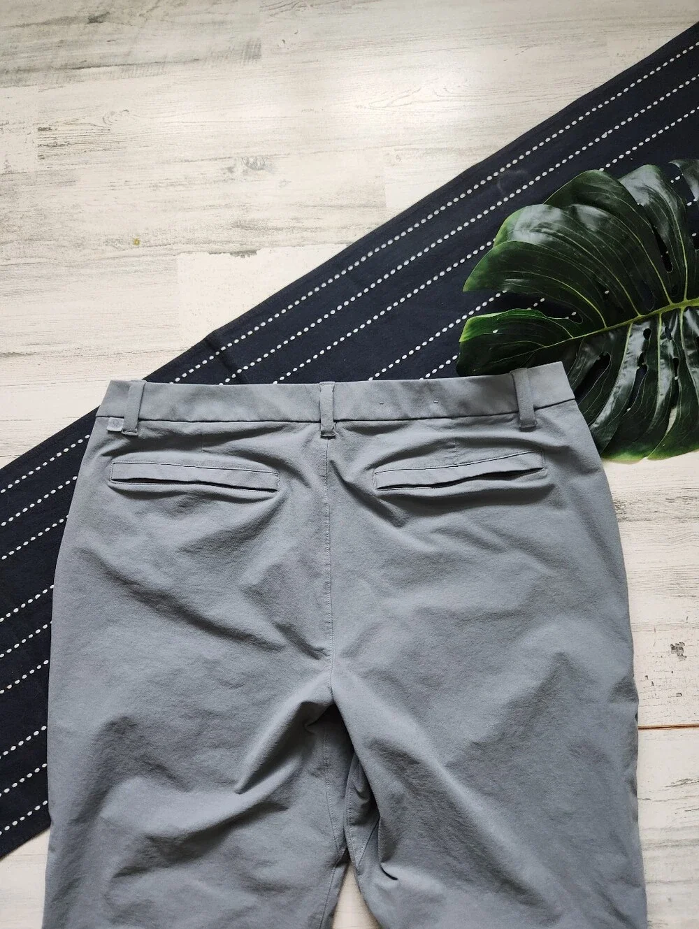 Lululemon ABC Classic Fit Trouser Pants Stretch Cotton VersaTwill Belgian Blue36